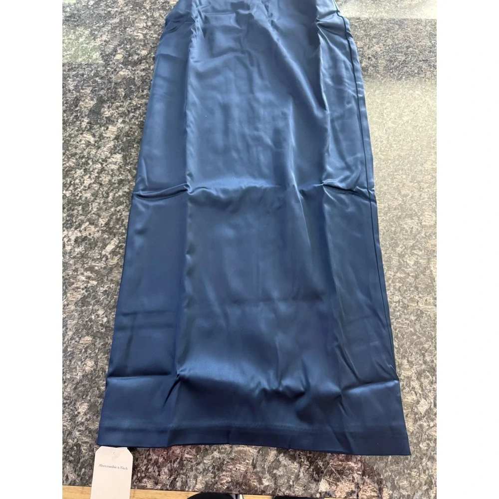 NEW NWT Abercrombie The A&F Dropshift Maxi Dress. Size X Small NWT Prom, Wedding